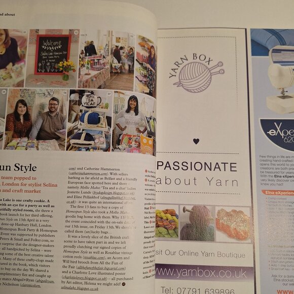 Mollie Makes Issue 14 2012 Magazine Felted Macrons Handmade Fun DIY Projects - Picture 5 of 12